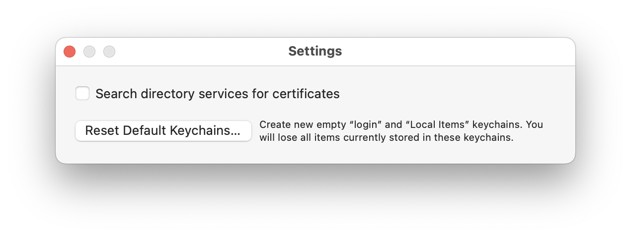 How to fix “assistantd wants to use the login keychain” message
