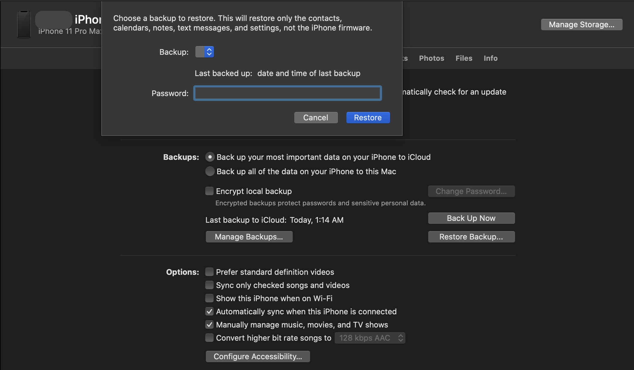 what is back to my mac on icloud settings