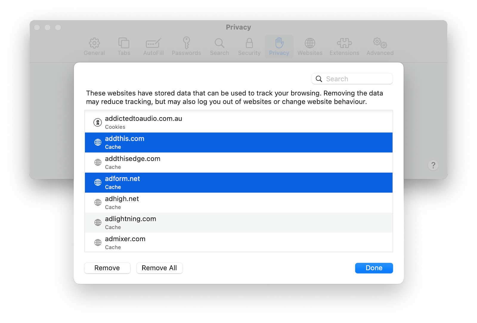 mac cookie and cache cleaner