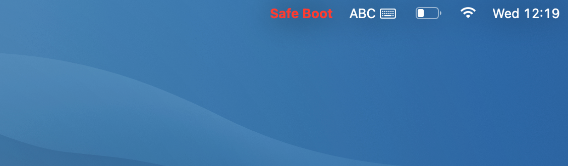 Safe boot