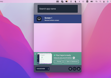 Enregistrement d'écran à GIF