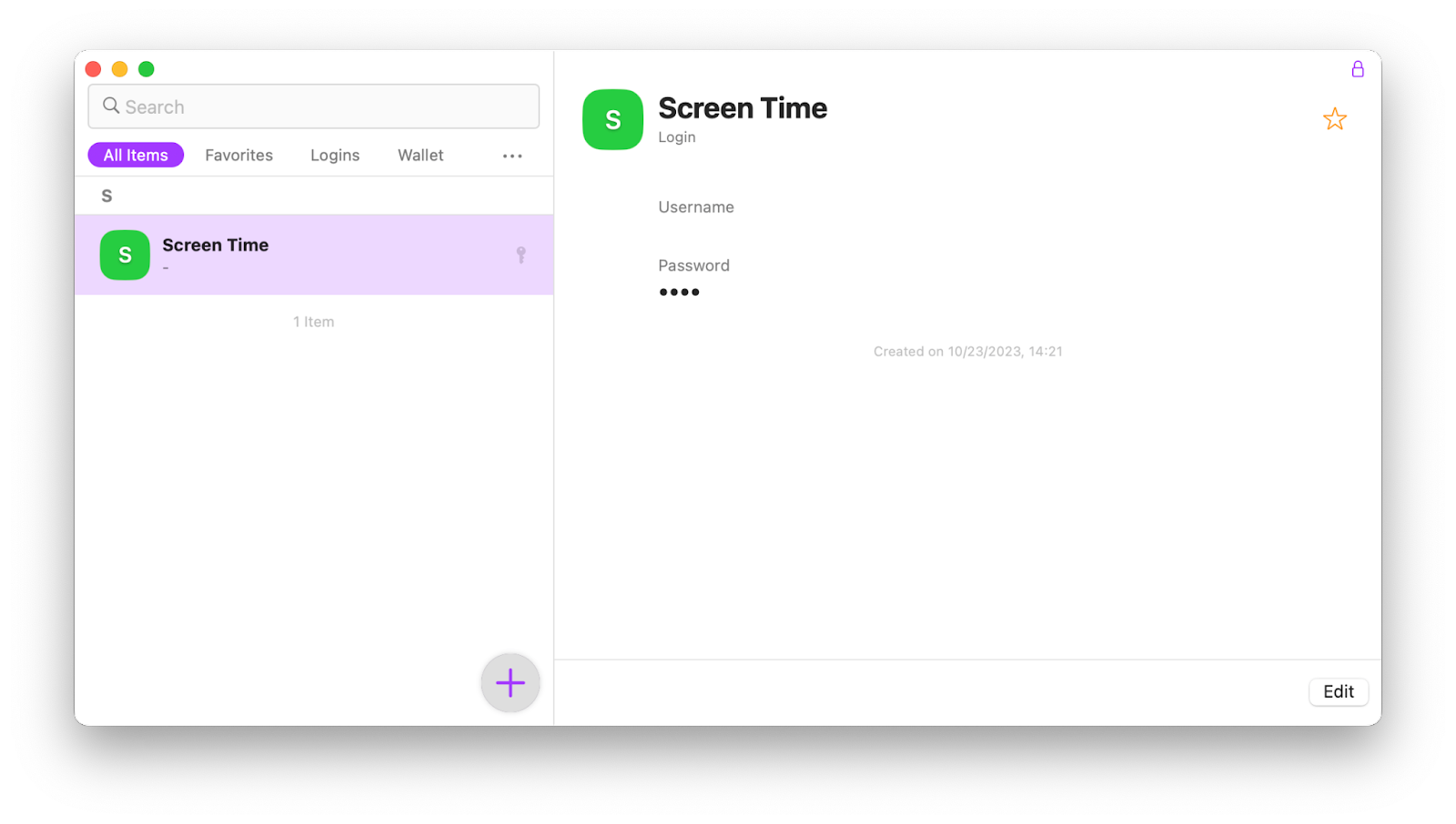 screen time password manager mac