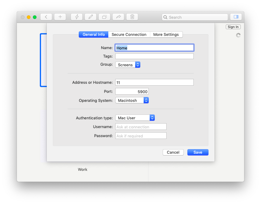 easy remote control for mac screenshar