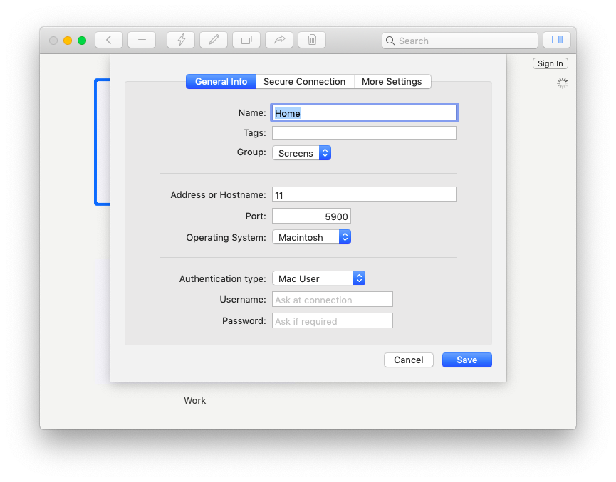 screen sharing mac presentation