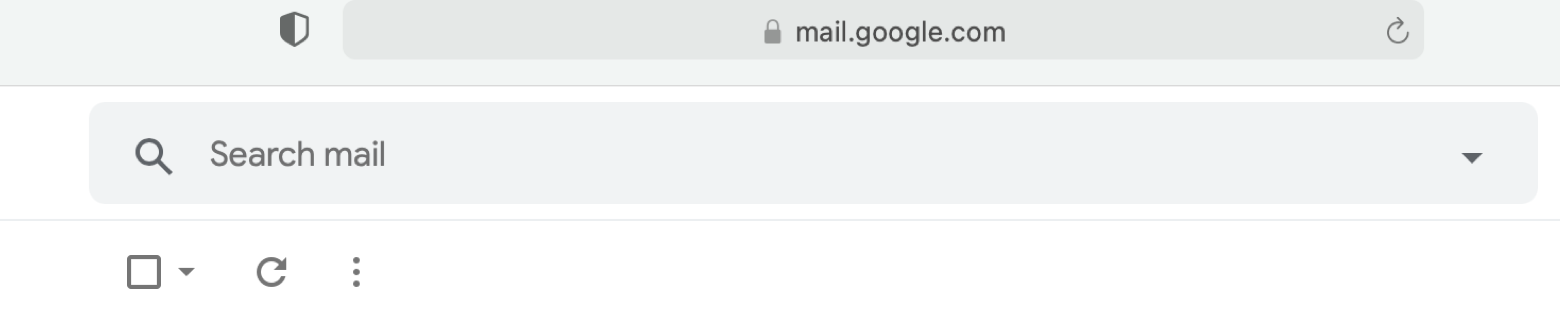 Thanh tìm kiếm trong Gmail