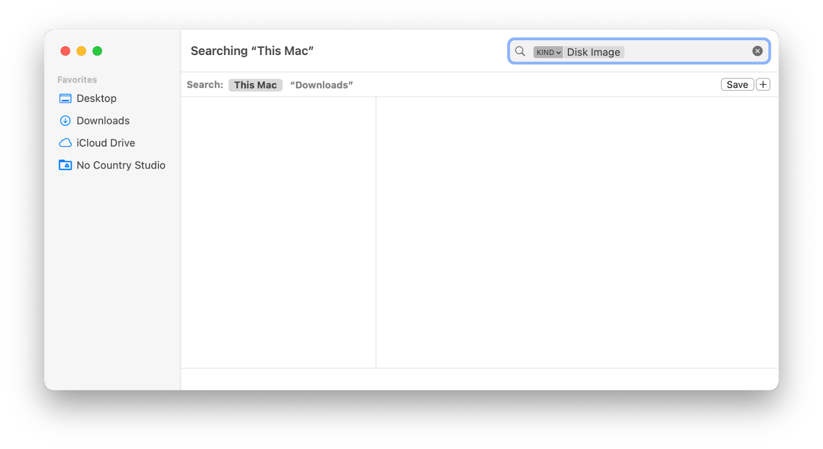 search finder disk image mac