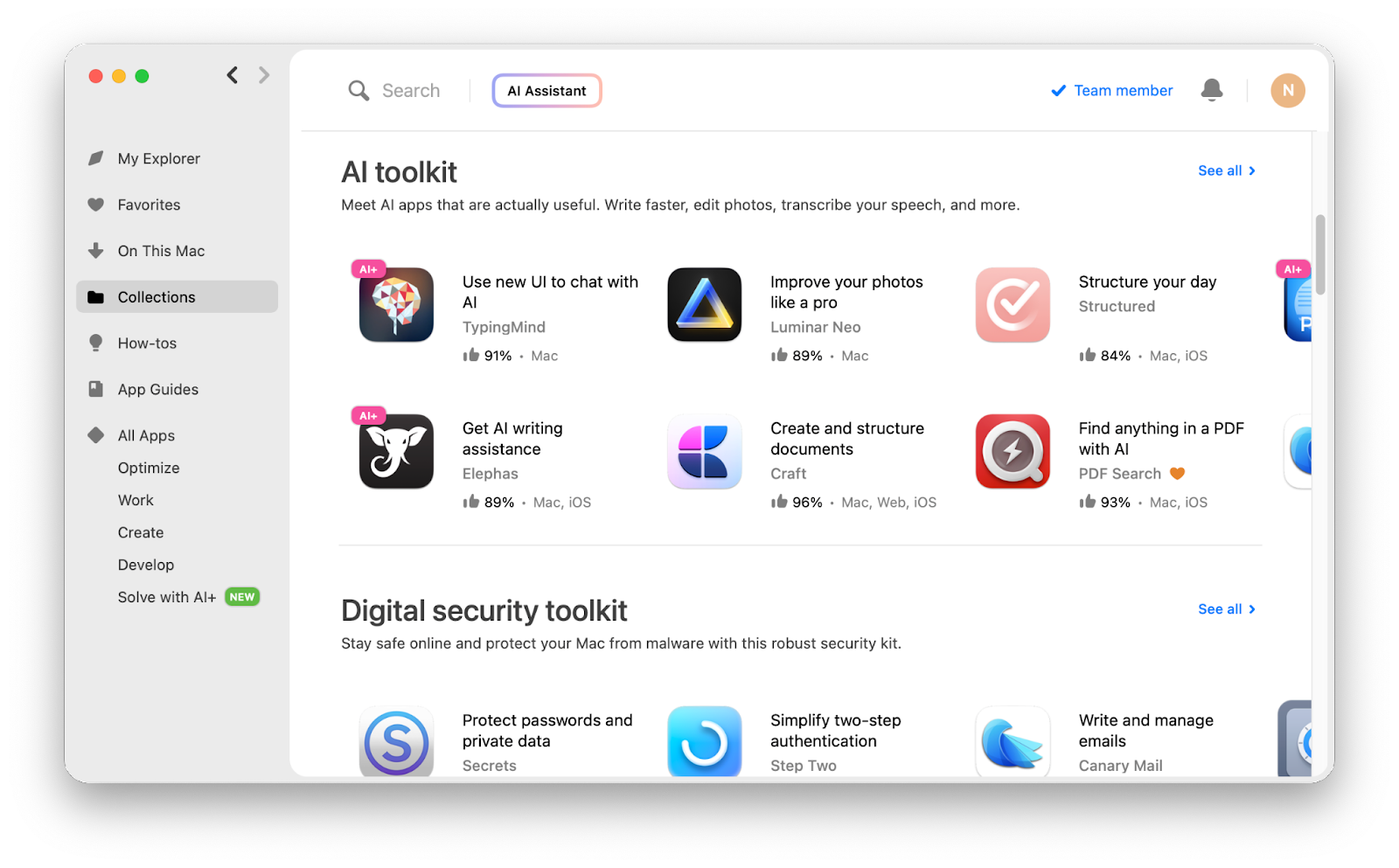 setapp mac and iPhone apps