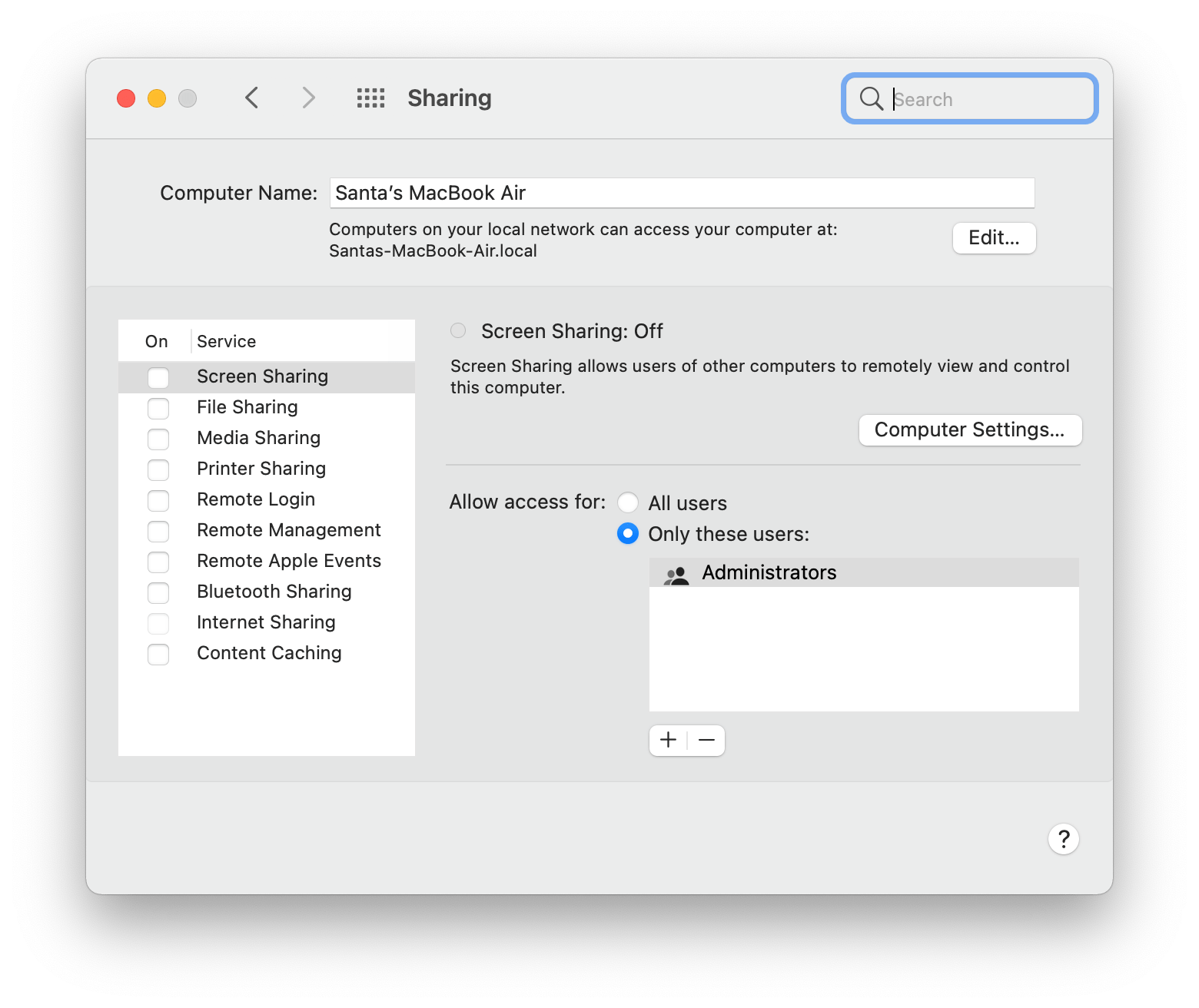 messages for mac screen share pc