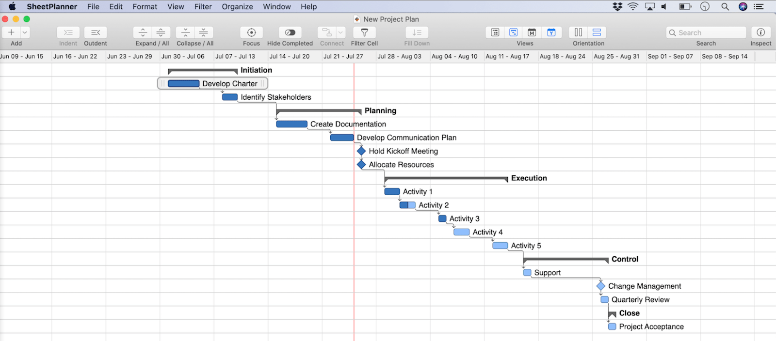 project management software for office for mac