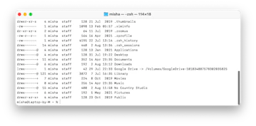 How to open the hidden usr/local/bin folder on Mac