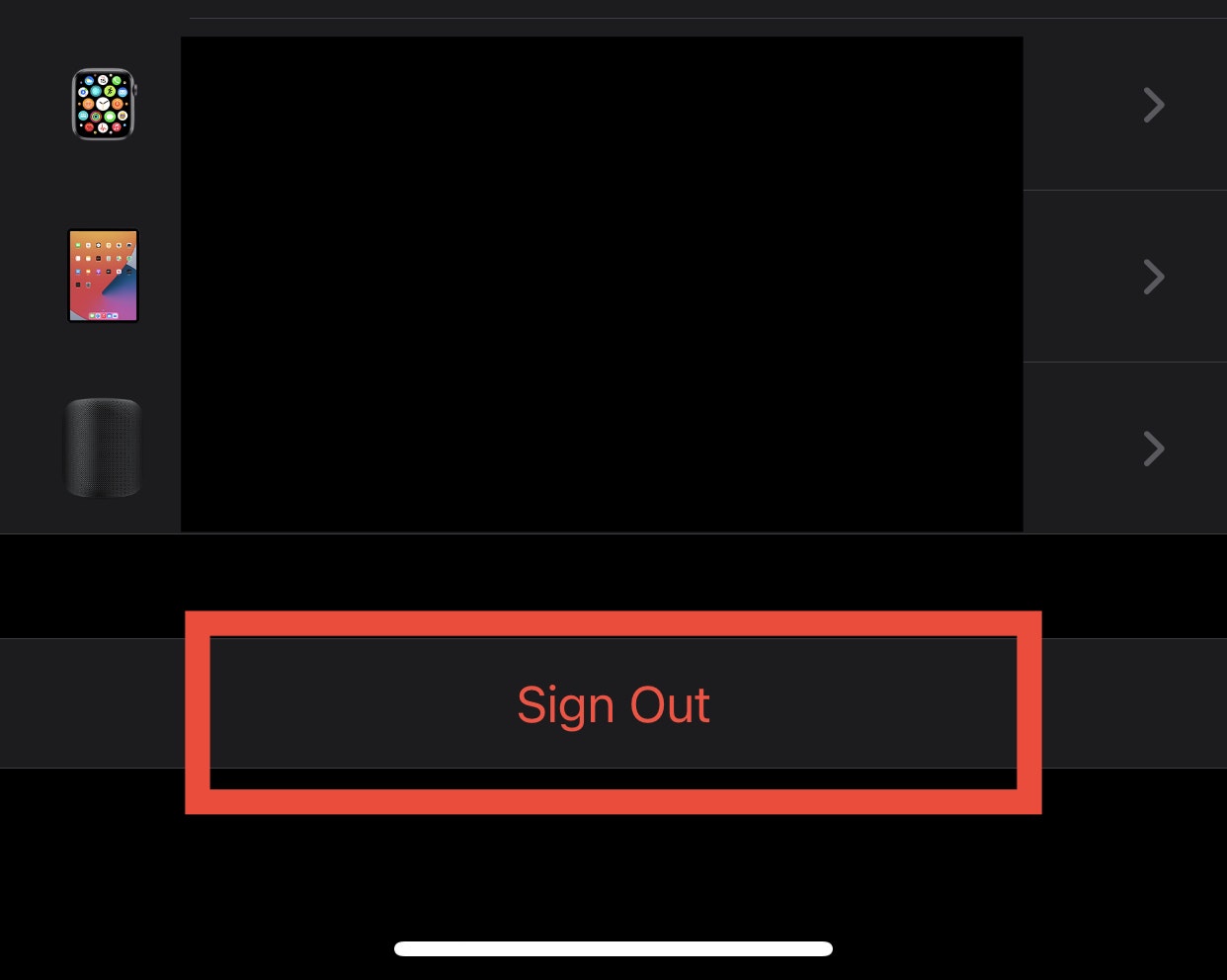 sign out apple id sign out apple id