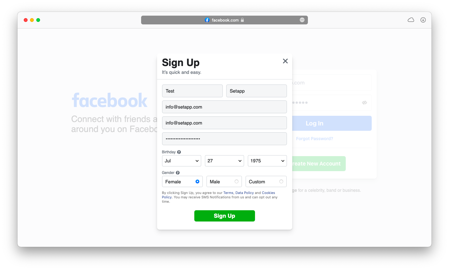 Use Facebook Messenger without A Facebook Account on Mac