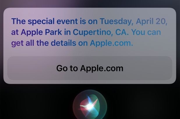 apple april event