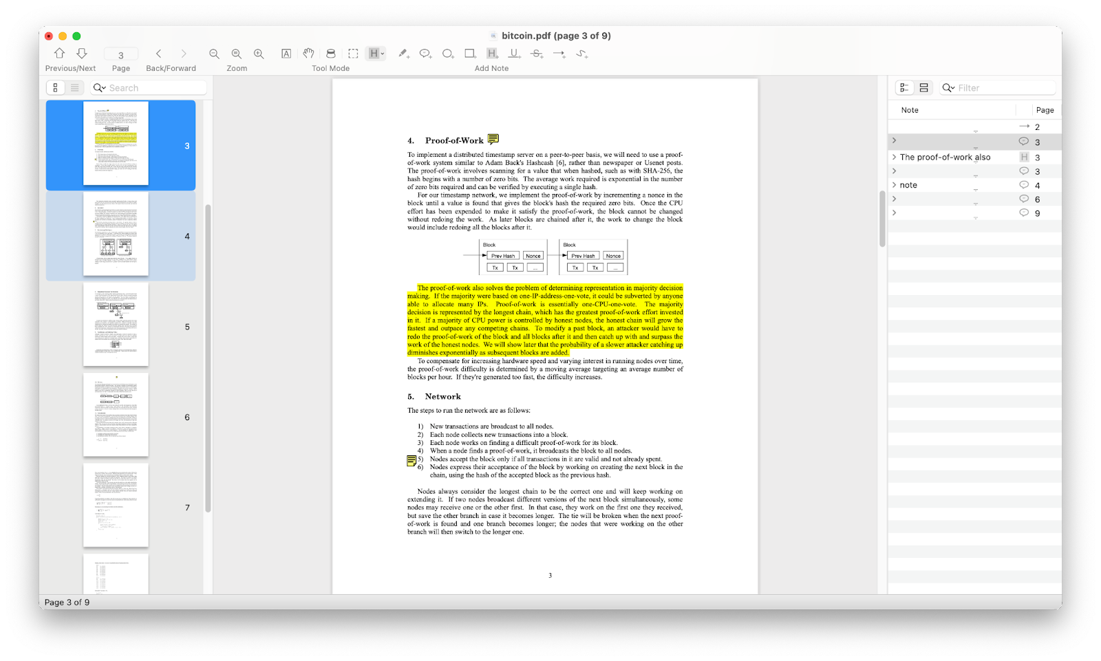 skim annotations in pdf