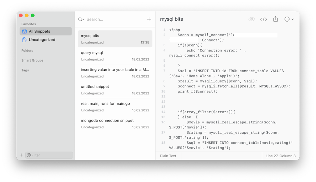 How to connect PHP script to MySQL database
