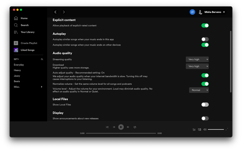 How to clear Spotify cache on Mac