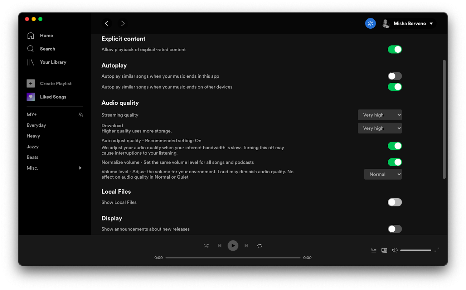 How to clear Spotify cache on Mac