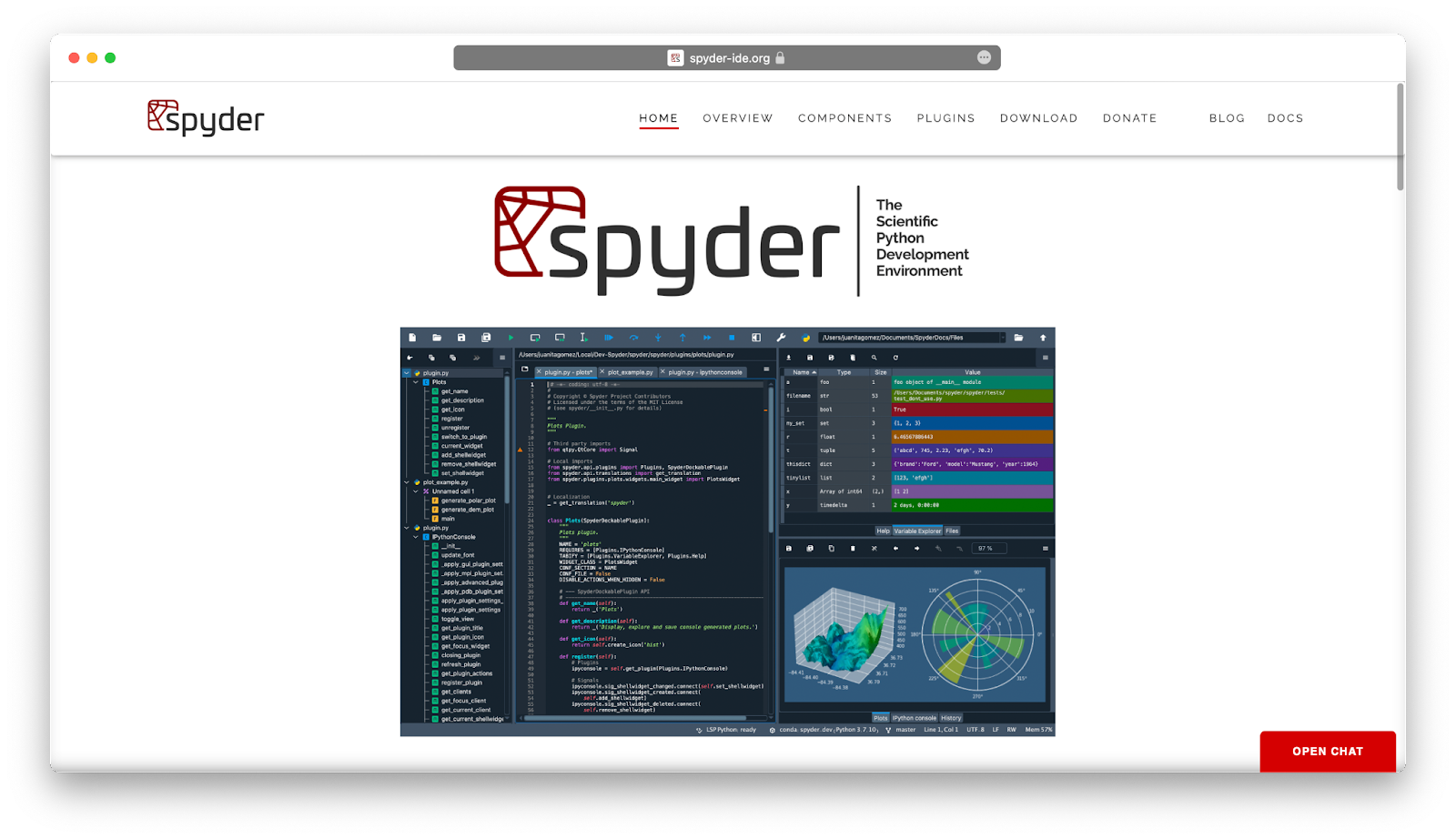 spyder ide python mac