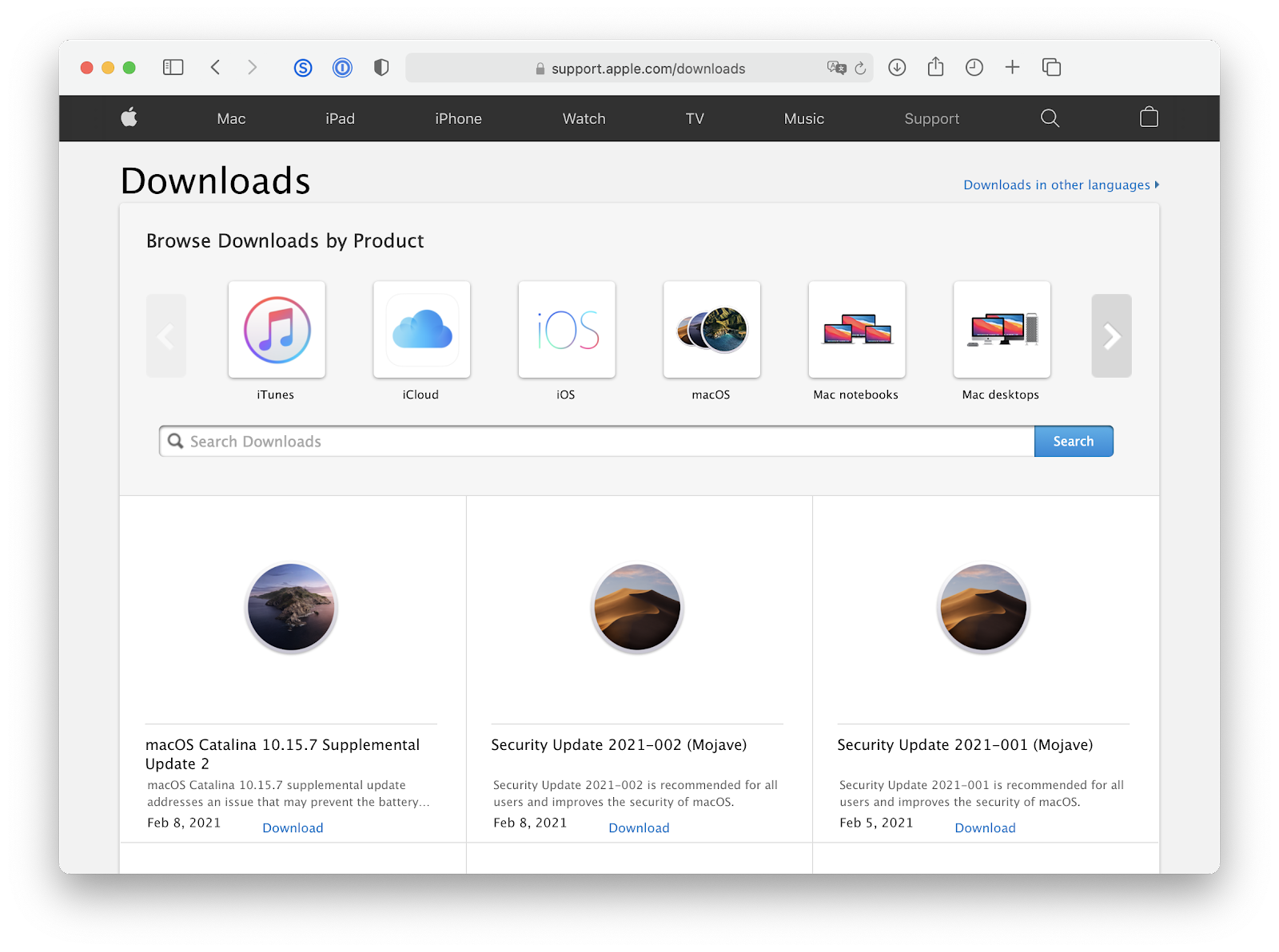mac os software download