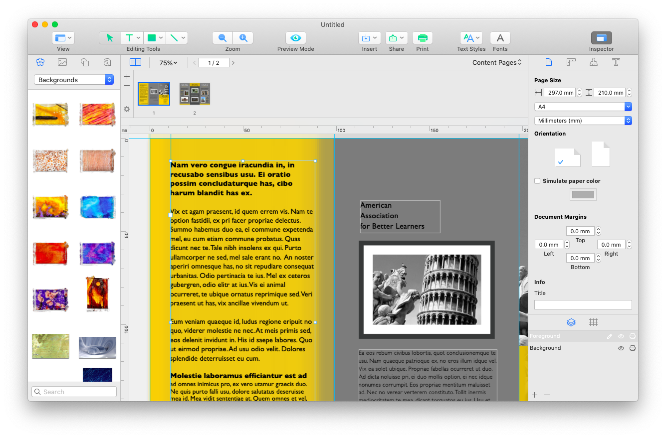 print front and back on word for mac