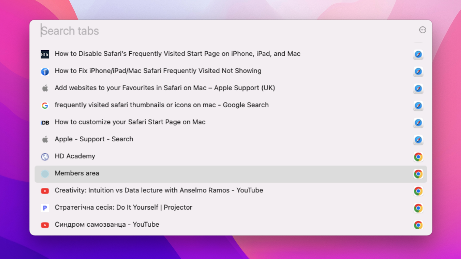 How to remove Frequently Visited on Safari (Mac, iPhone, and iPad)