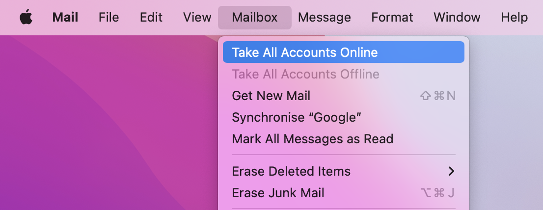spark for mac not syncing new emails