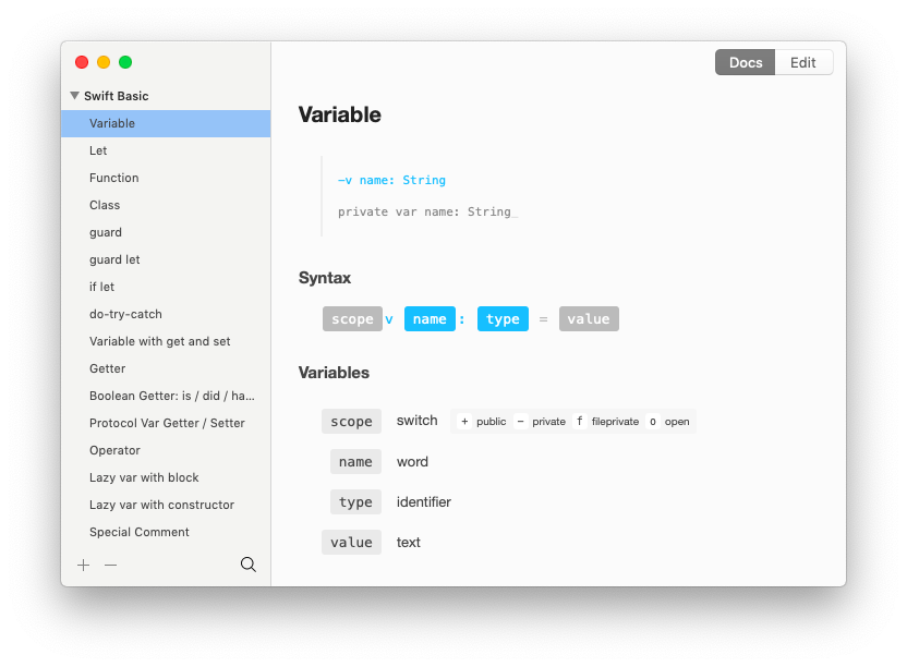 Teacode code expanders