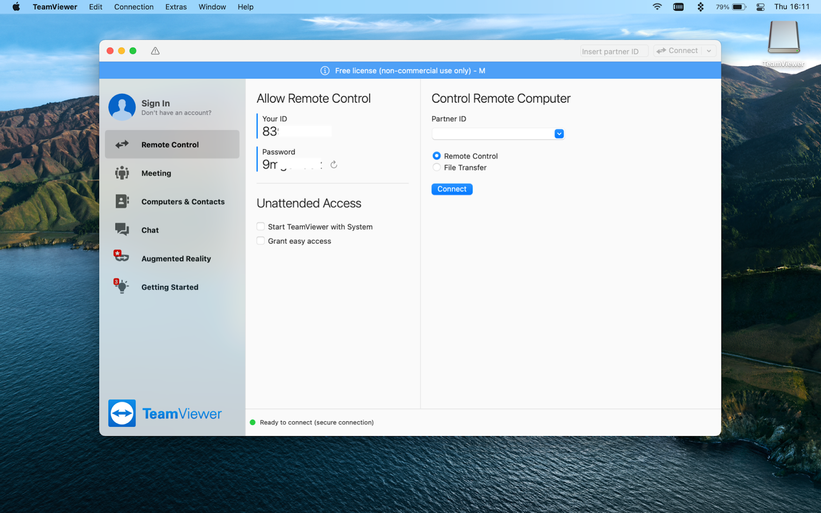 teamviewer for mac 10.11.6