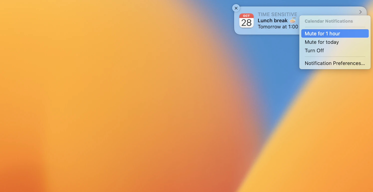 How to silence notifications on Mac and iOS