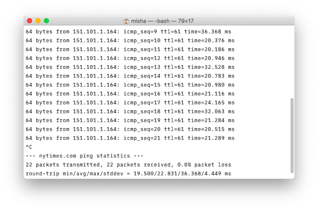 How To Ping On Mac To Test Speed Instantly