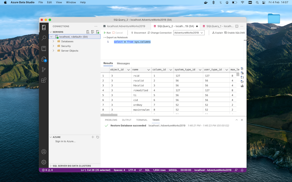How to install SQL Server on Mac