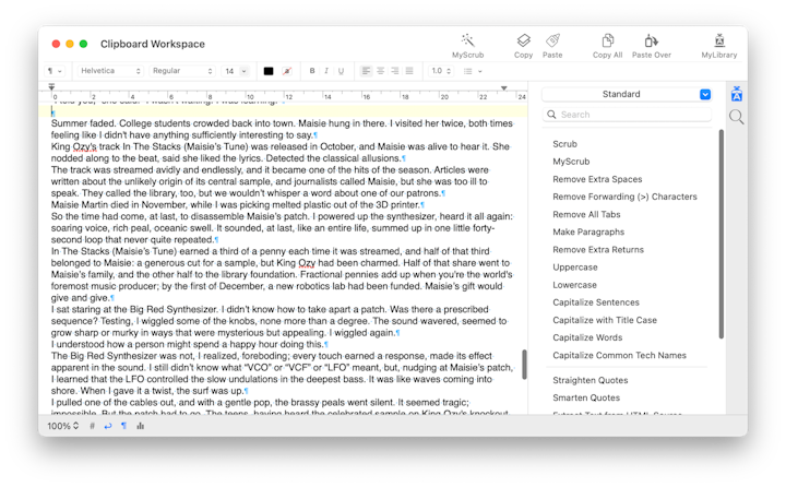 How to enable read text on Mac