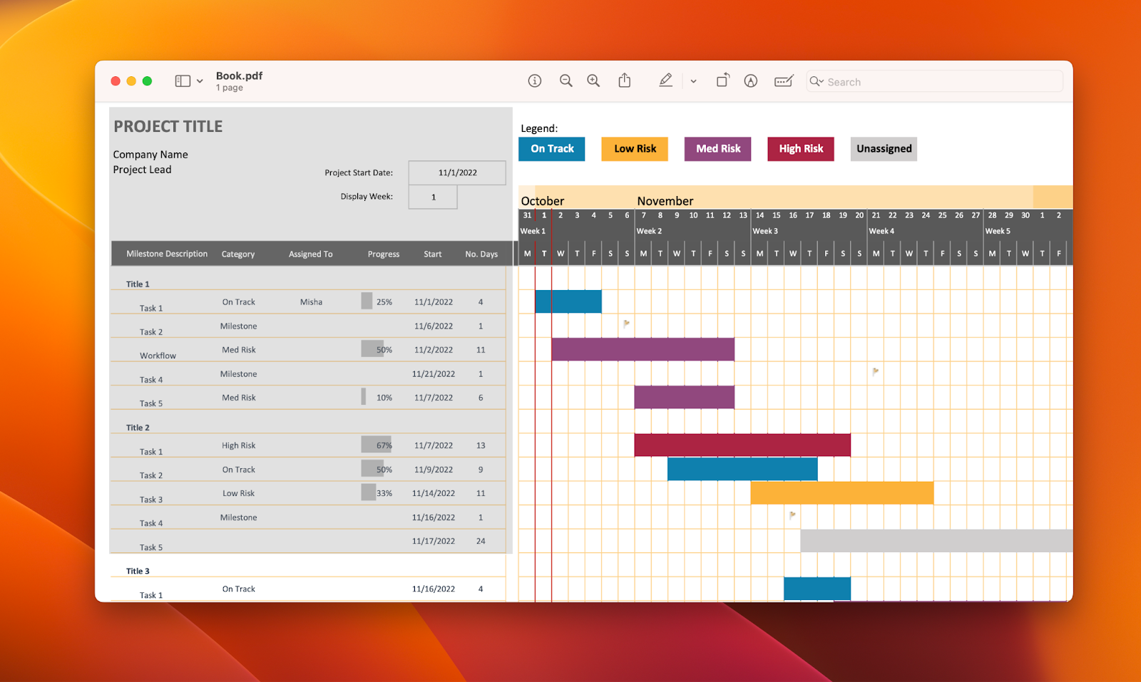 convert PDF to Excel on Mac