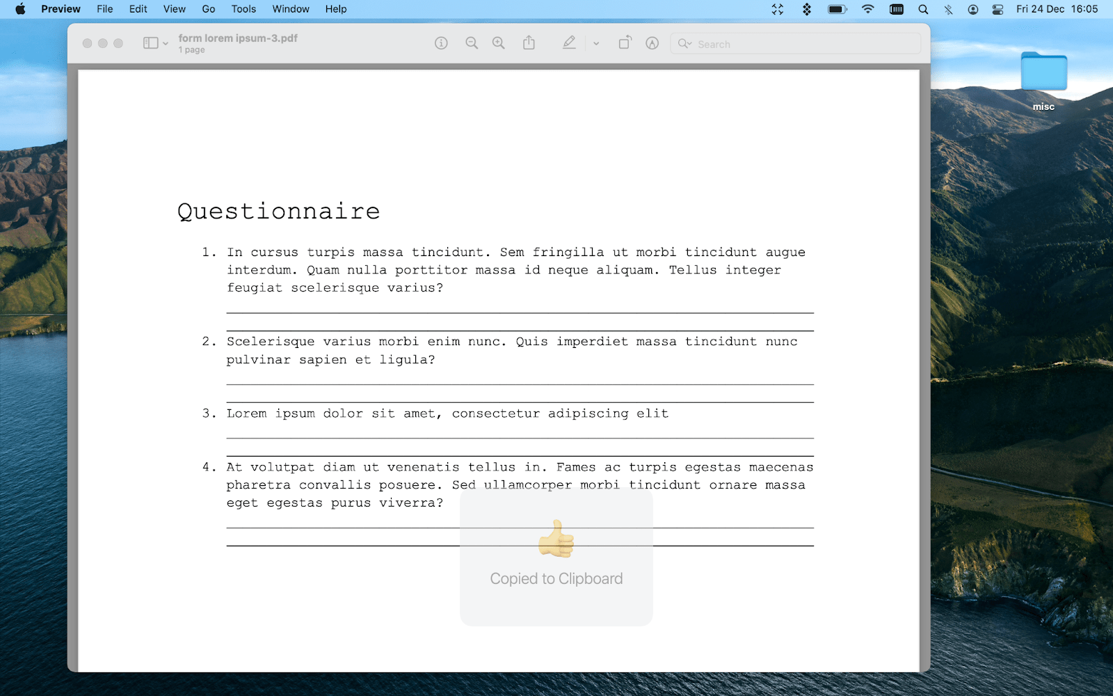 Apple Preview review: Your Mac has a solid PDF editor hidden in this image  app