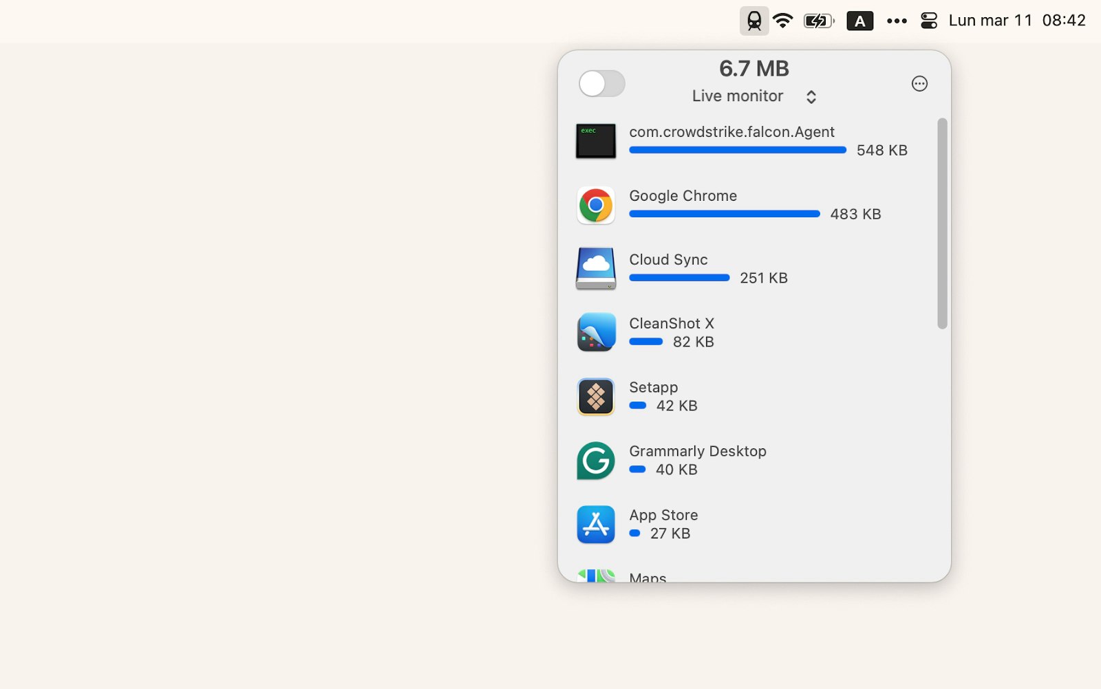 Busque las aplicaciones que más datos móviles consumen en Tripmode Busque las aplicaciones que más datos móviles consumen en Tripmode