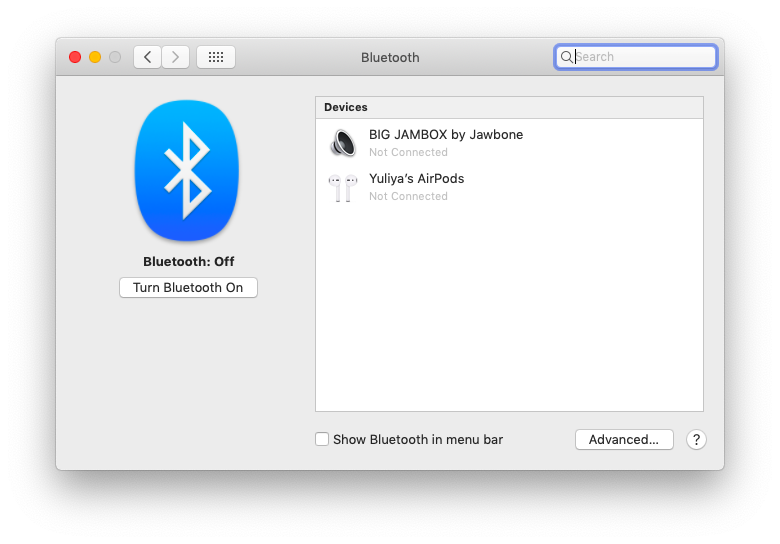 bluetooth download for mac