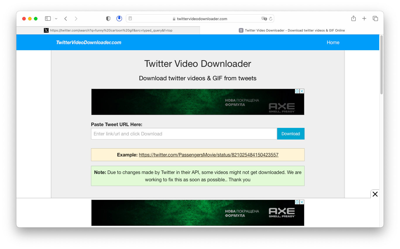 Twitter Video Downloader - Download Twitter video to mp4