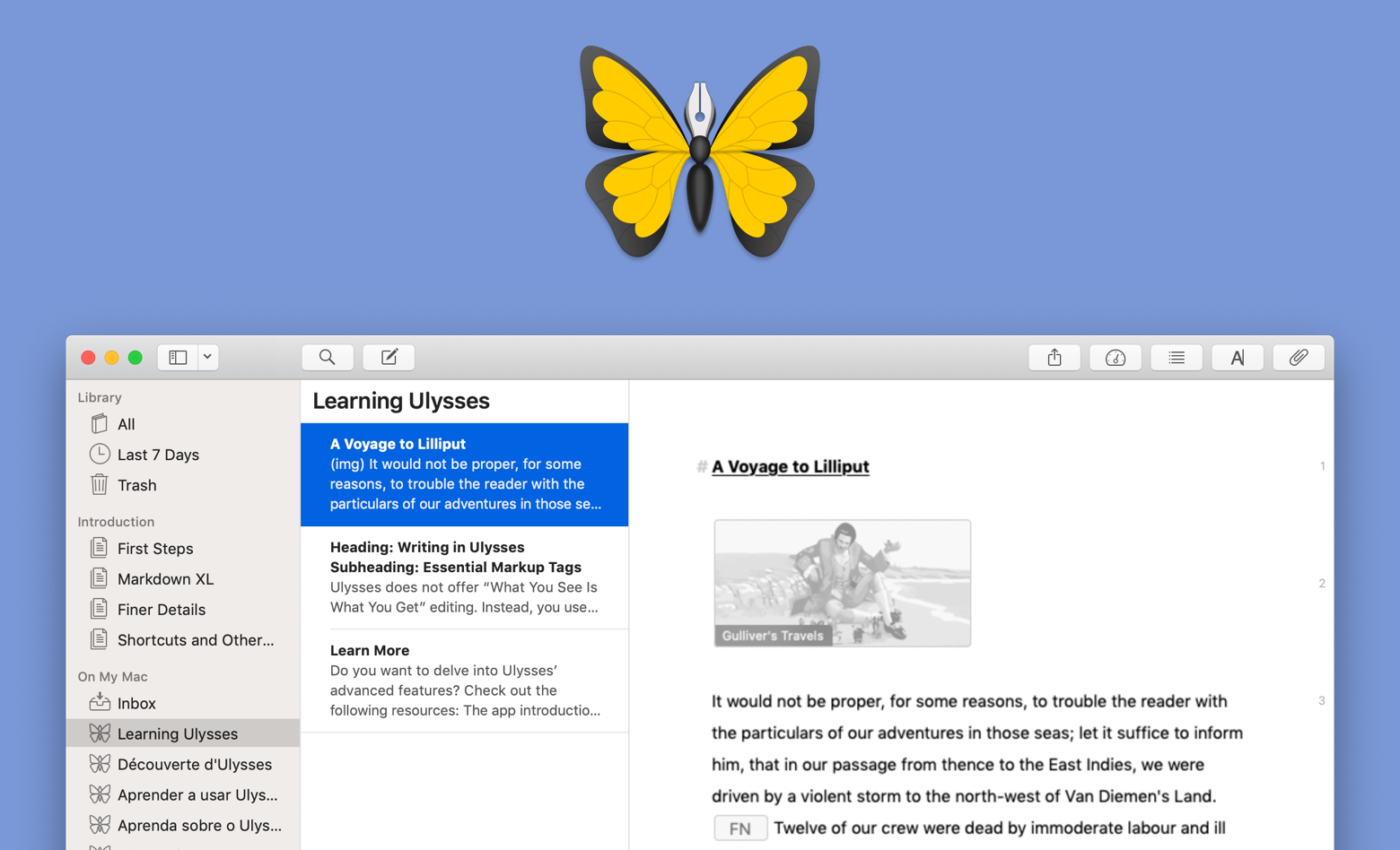 Ulysses app