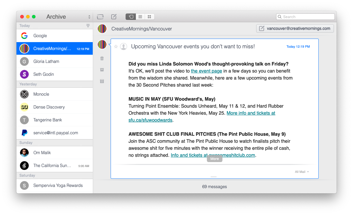 Unibox mail app mac