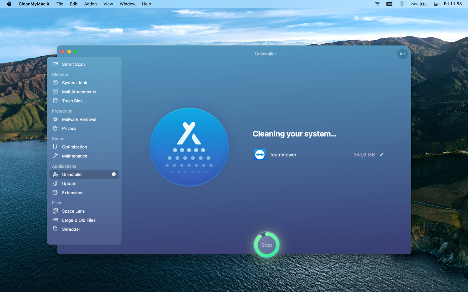 uninstall teamviewer mac os x