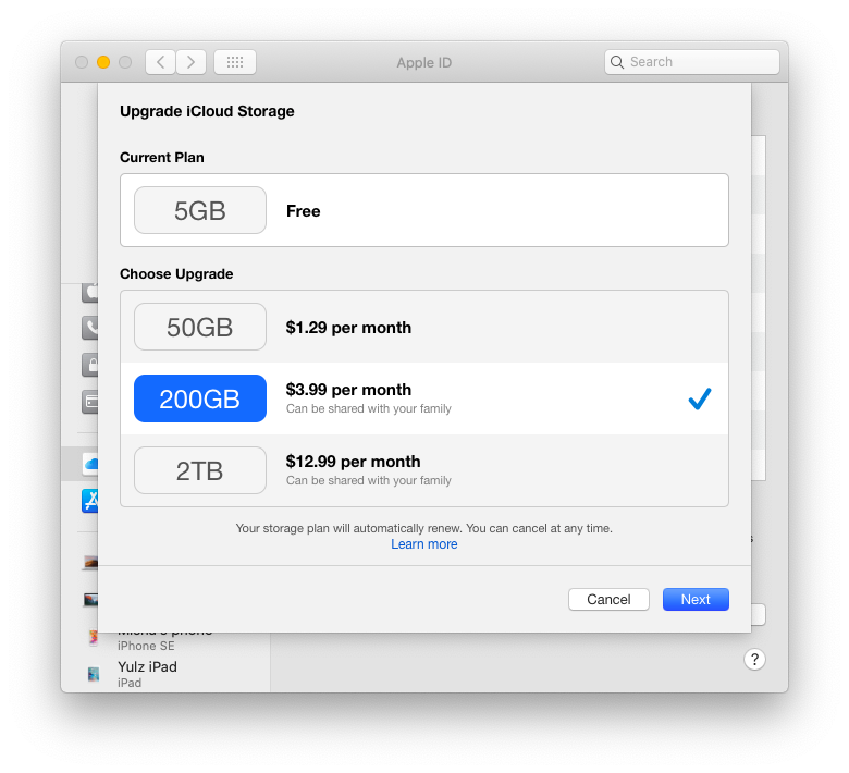 How To Pick The Right iCloud Storage Plan Setapp