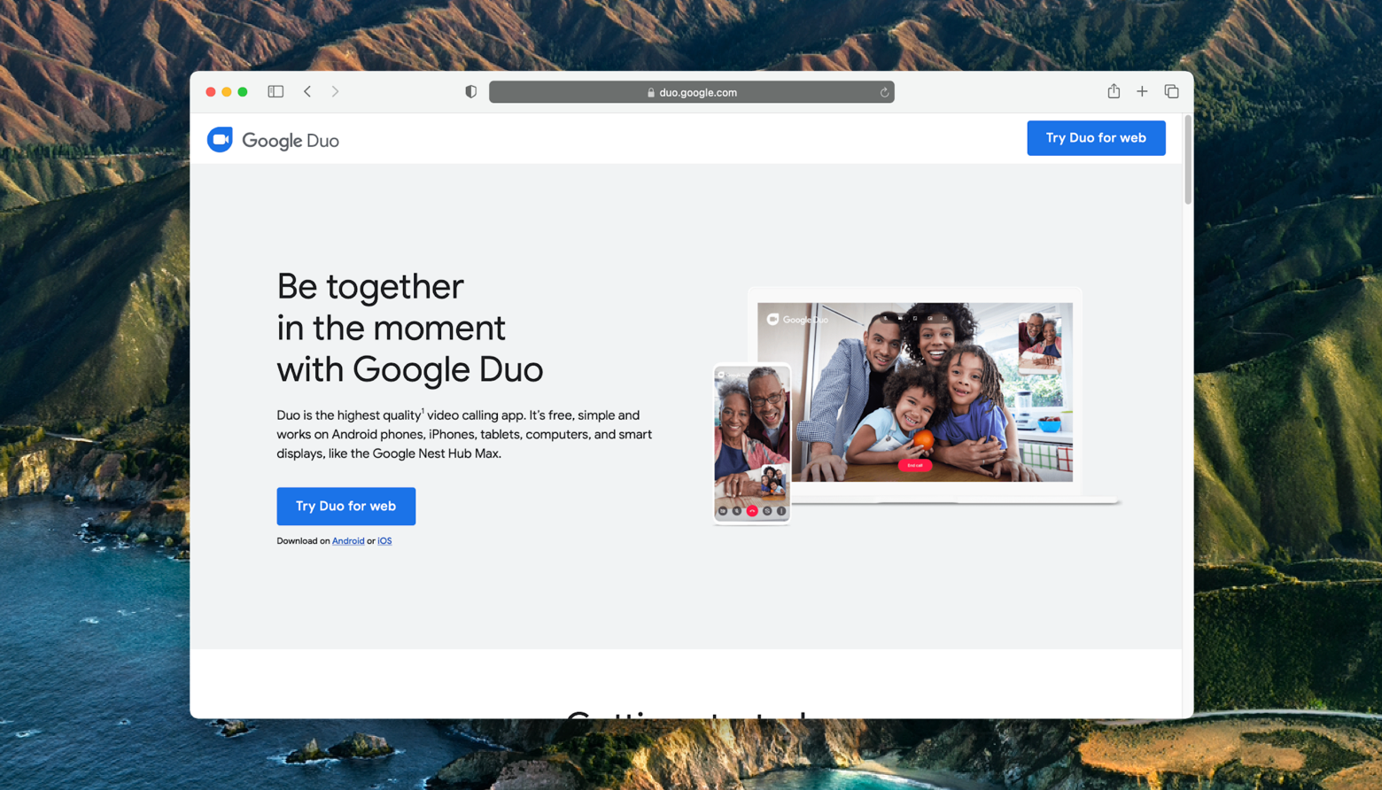 duo for mac