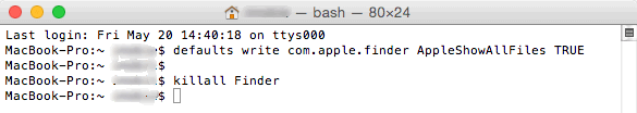 Como acessar uma lista de games escondidos no terminal do Mac OS X