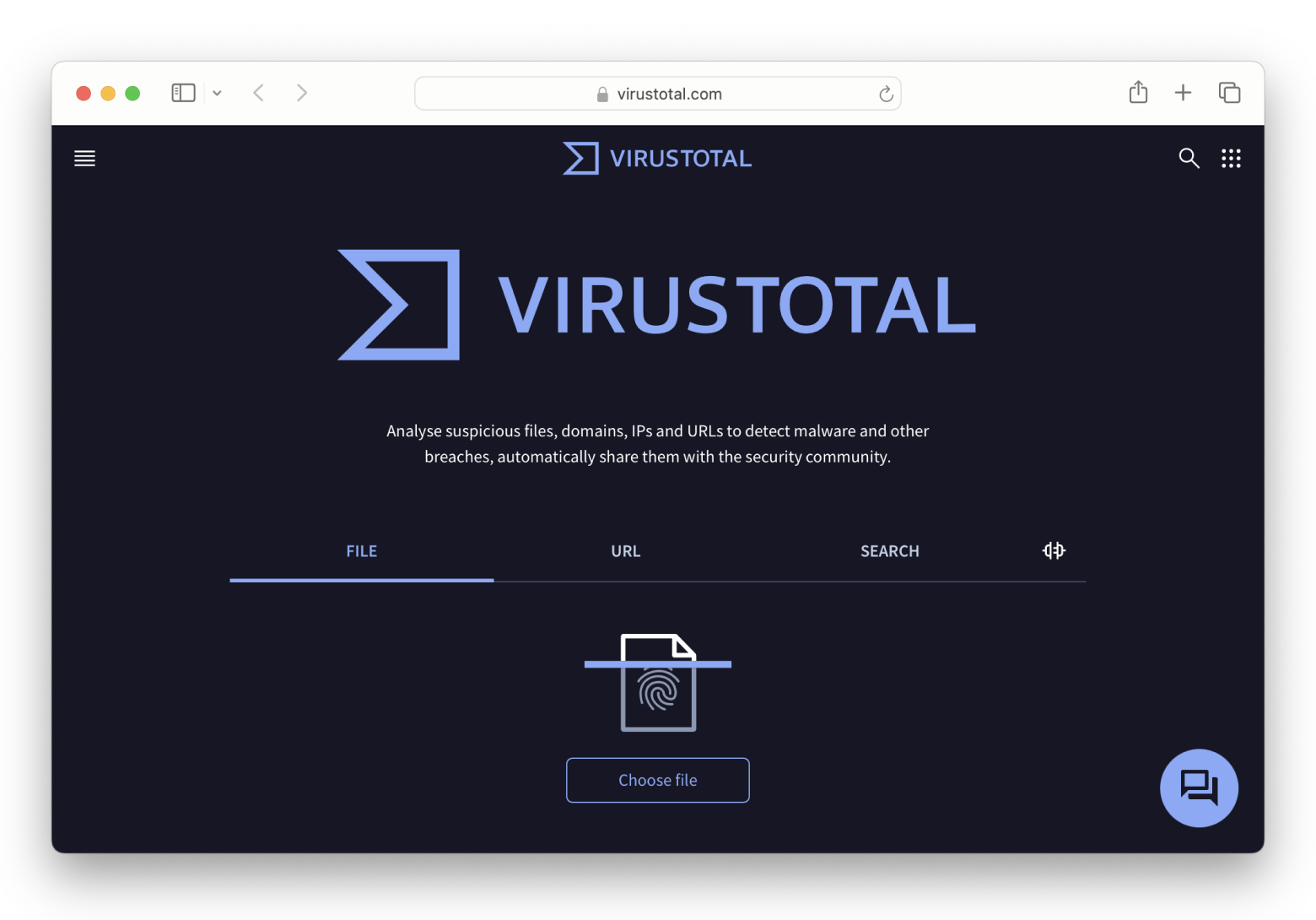 VirusTotal.com, a free online virus scanner