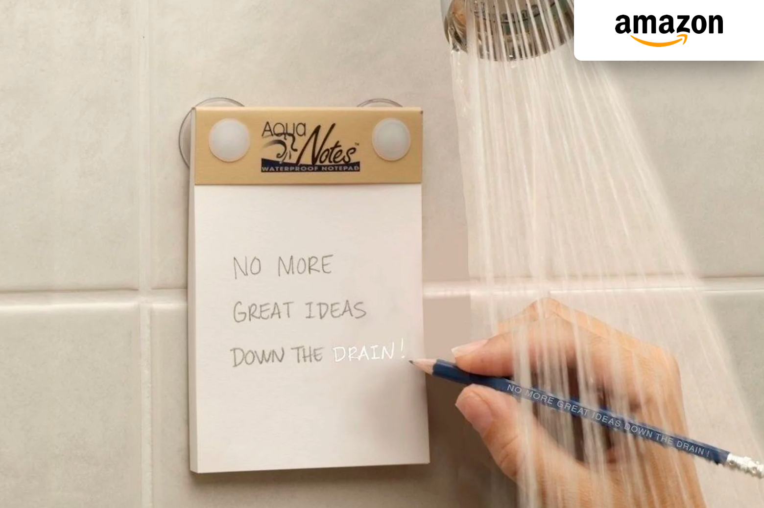 Aqua Notes Waterproof Notepad | Amazon