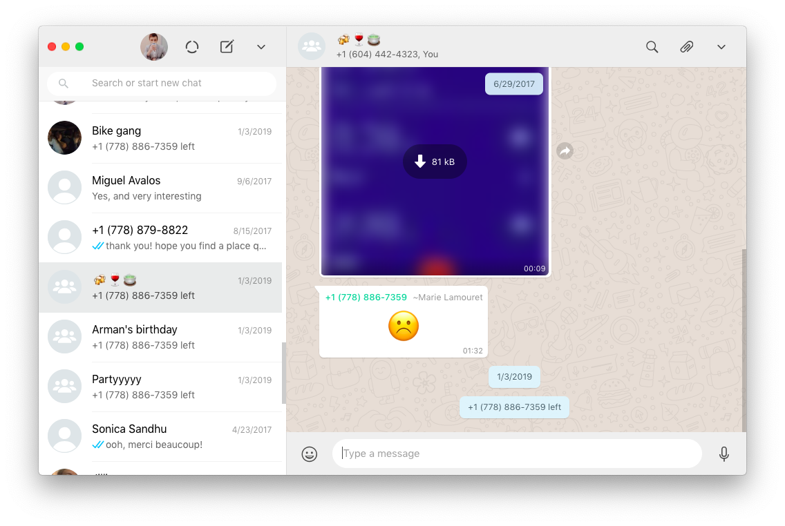 whatsapp software download for mac