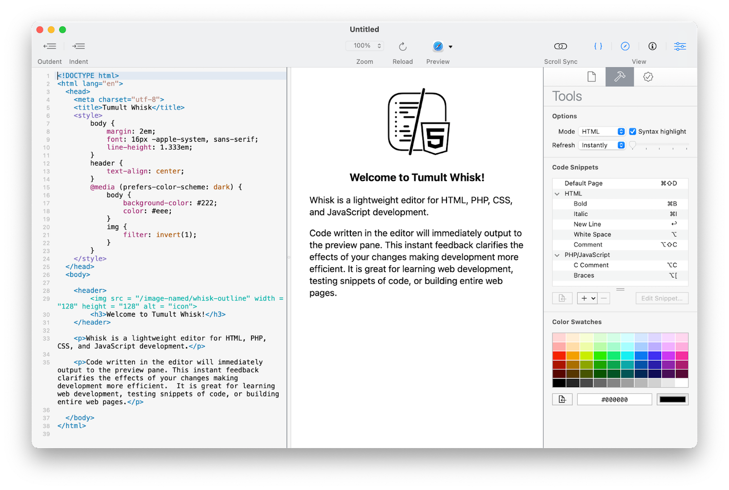 best html text editor for mac