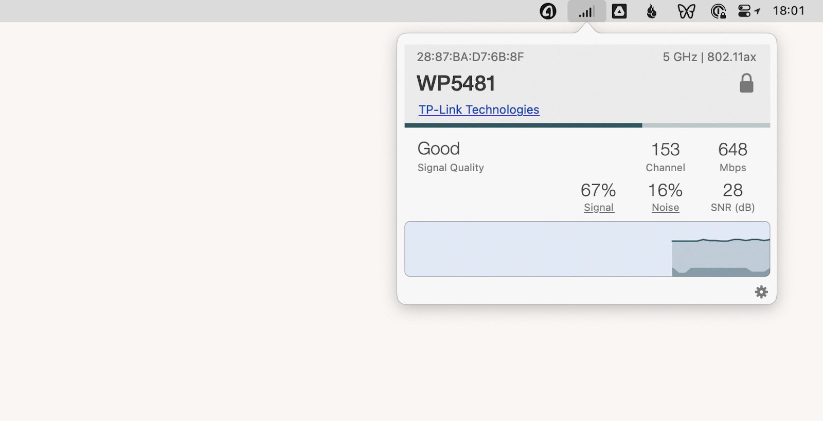 WiFi Signal app to check network signal quality