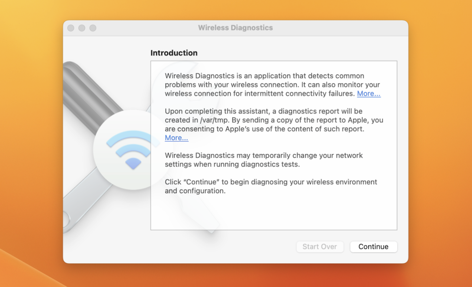 wireless diagnostics