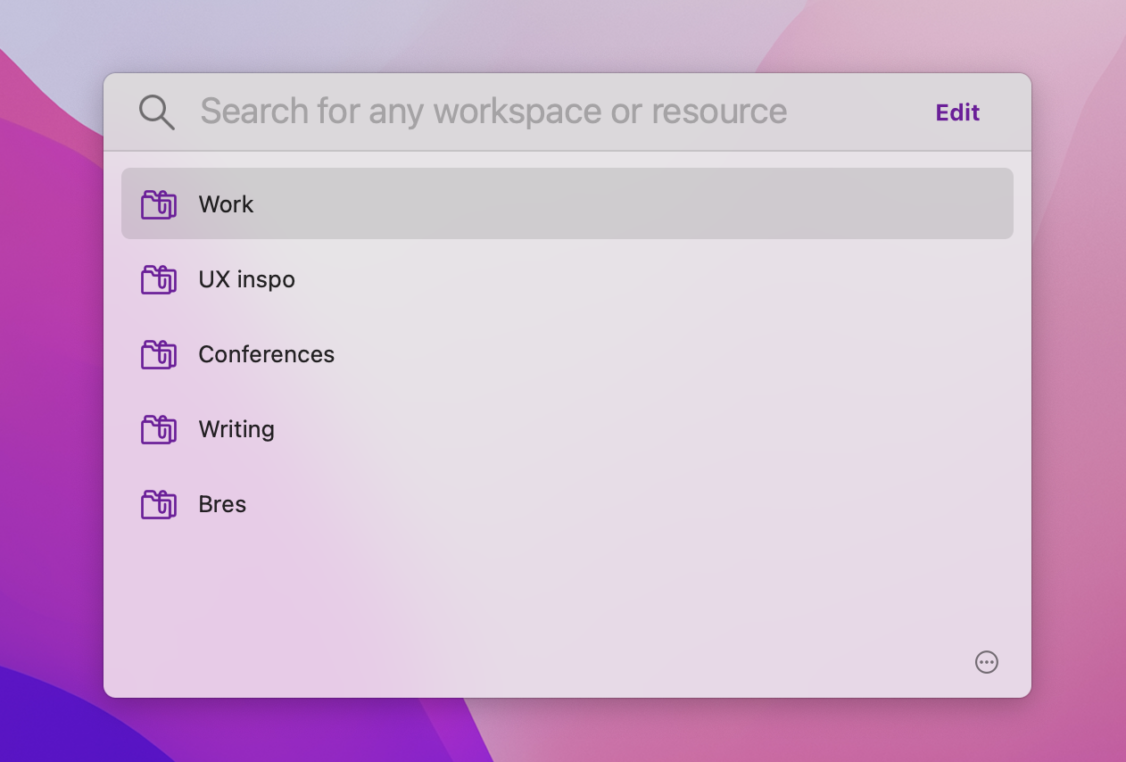 Try Workspaces to access, share and control your project resources